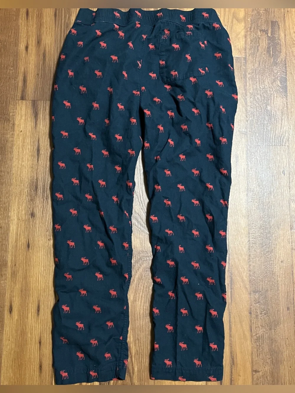 Abercrombie & Fitch Y2K Moose Print Lounge Pants Mens Size Medium Sleepwear